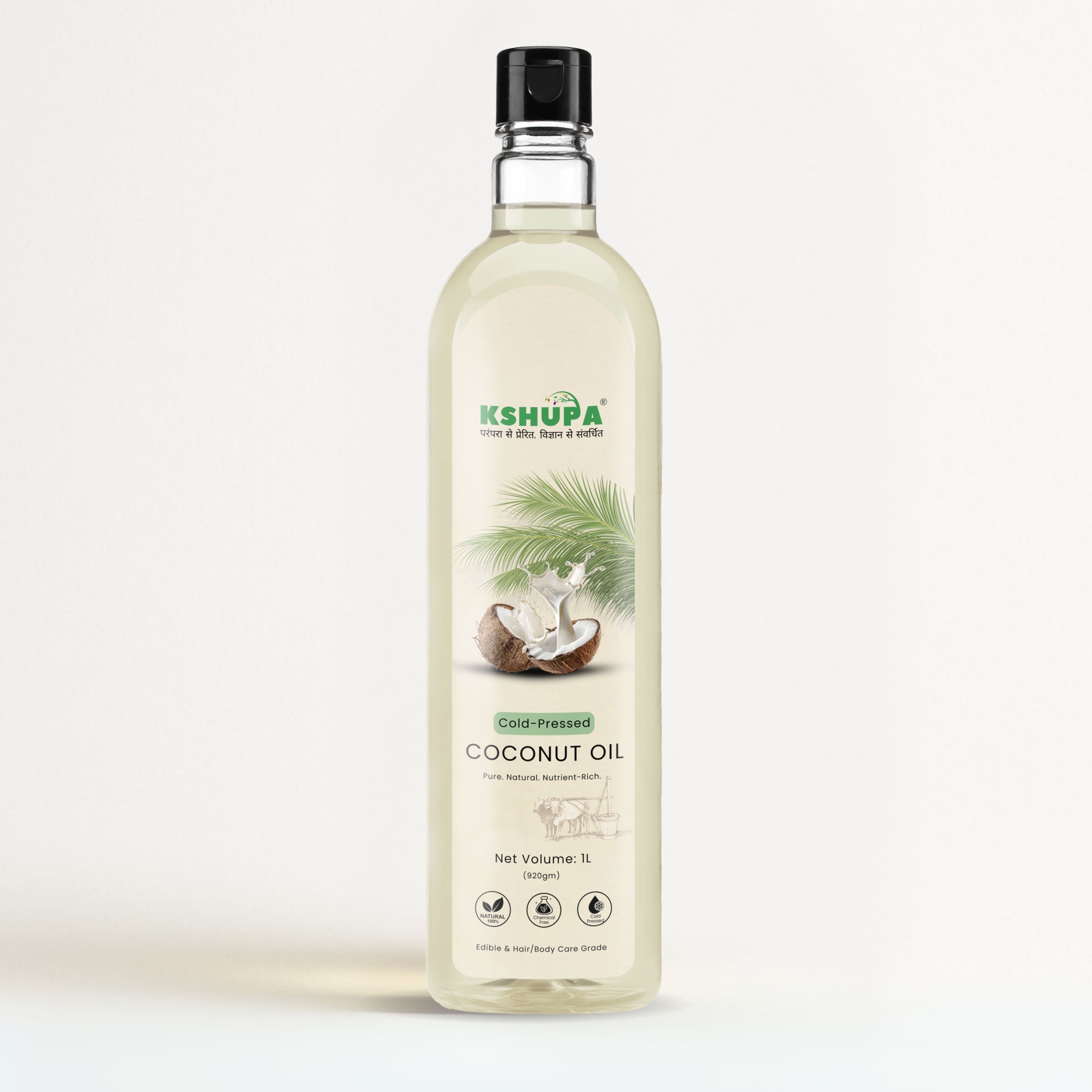 1L COLD PRESSED COCONUT OIL
