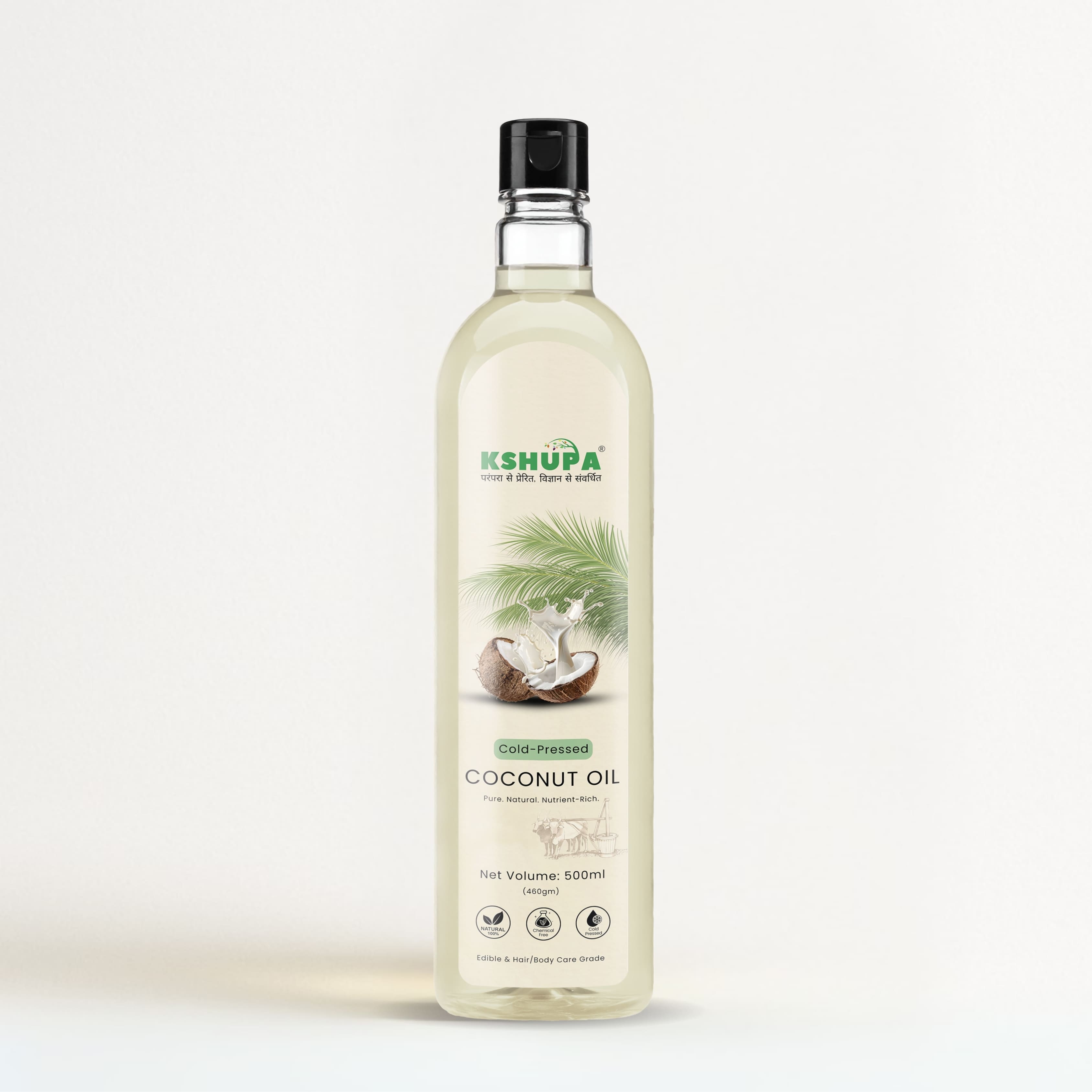 500ML COLD PRESSED COCONUT OIL
